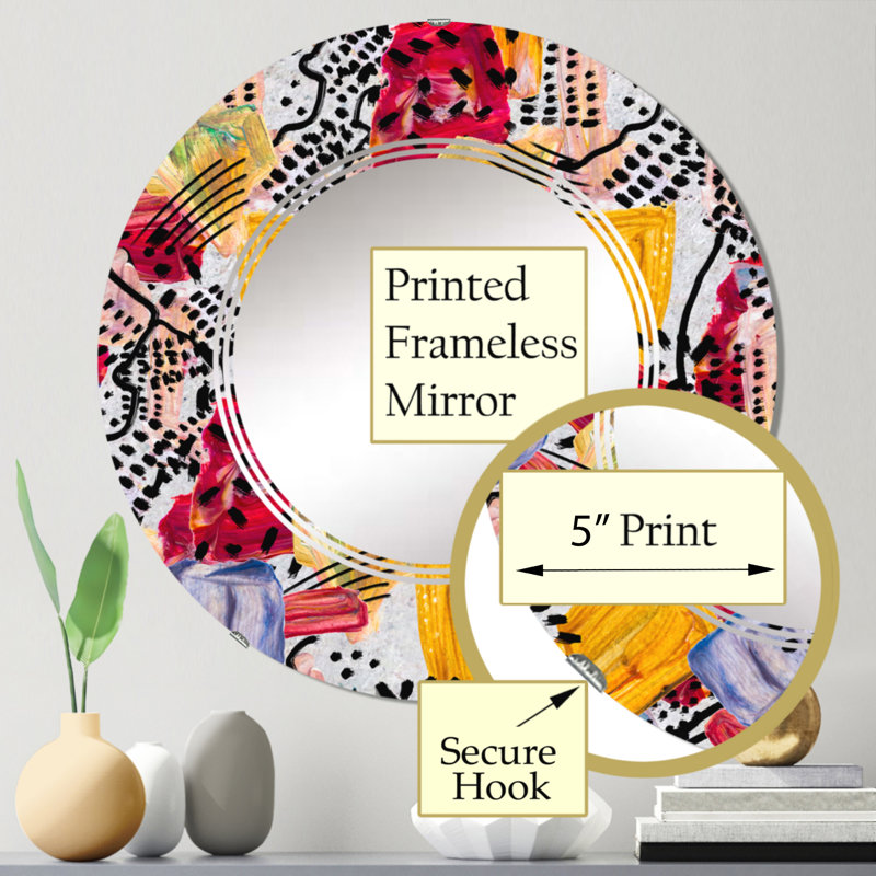 Miroir de salle de bain sans cadre, 24 po x 24 po