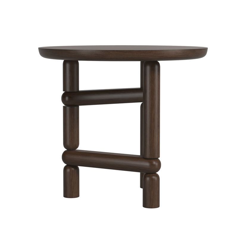 Verge Solid Wood End Table