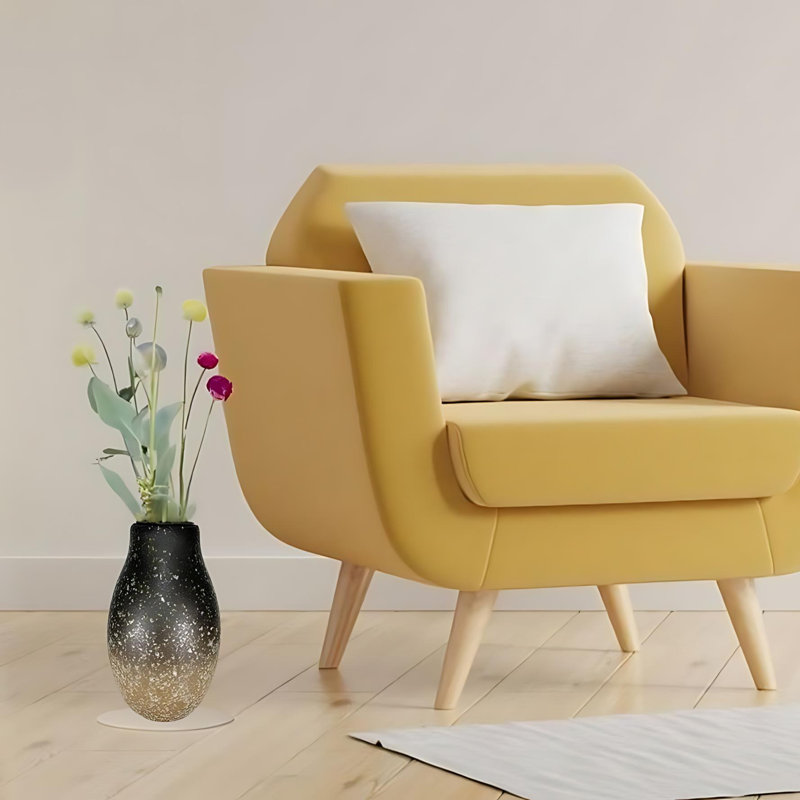 Keola Oblong Speckled Ceramic Table Vase