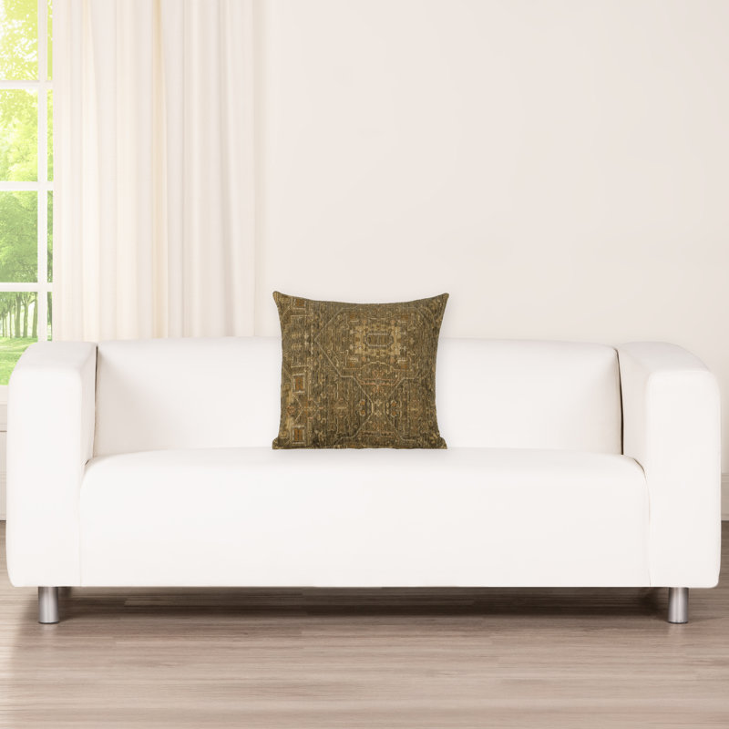 Coussin Olcott, Plumes, Zapatta sauge, Carré 26 po