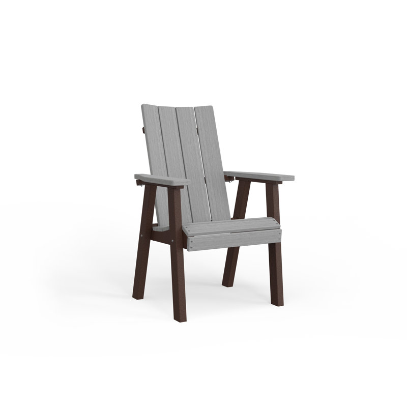 SOL Outdoor Dining Armchair, Chocolate Brown