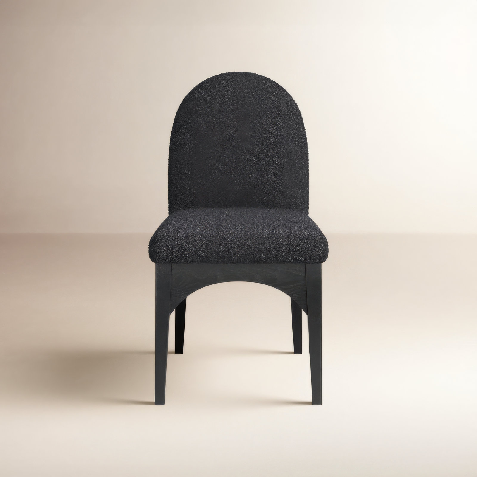 Waldorf Dining Chair, Black, Black