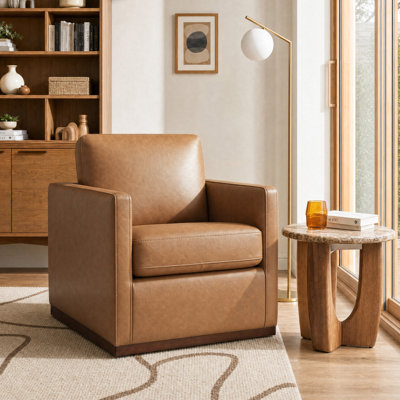 Assiatou Wide Swivel Arm Chair