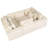 Ergonomic Beige Corduroy Modular Sofas, Modern Style For Small Spaces