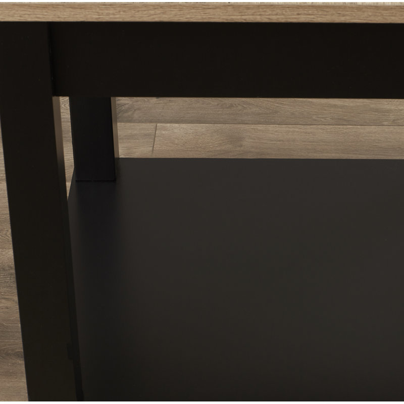 Aaron End Table, Black