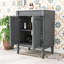 Meuble-lavabo simple 24 po avec plateau en céramique Sunde-1033434007