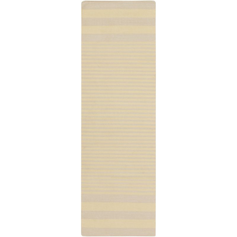 Kinslee Cotton Striped Indoor Rug, Runner 2'6" x 8'