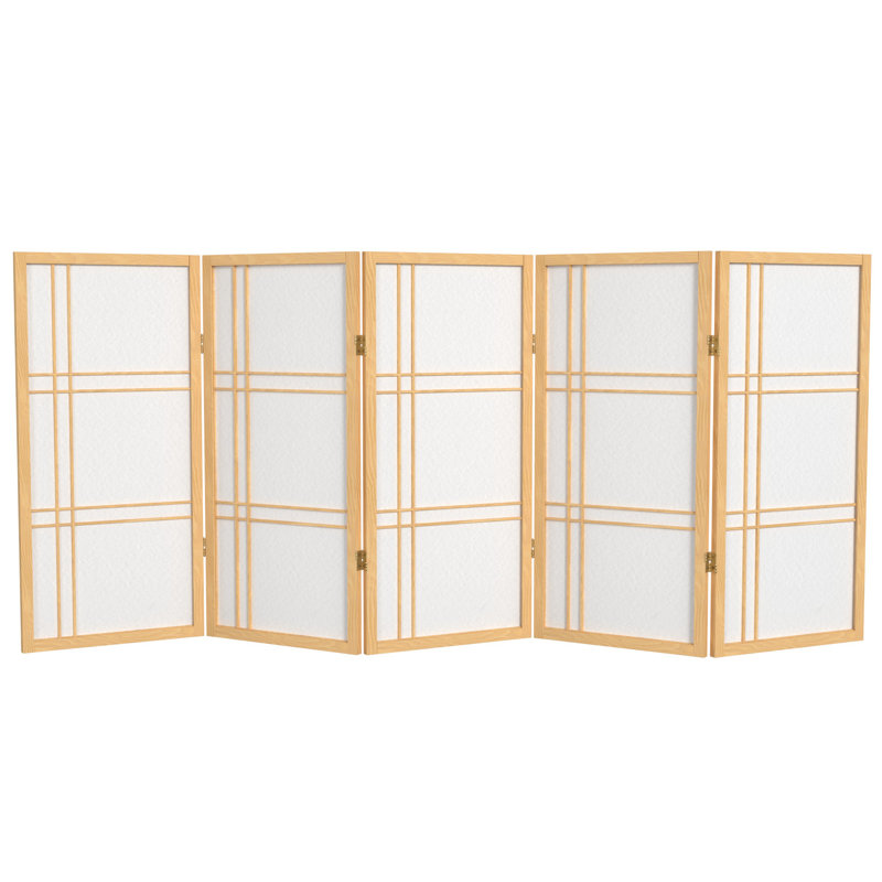 Écran court Shoji 3 pi Keitez, Naturel, 5
