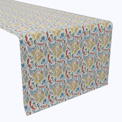 Table Runner, 100% Cotton, Floral 54