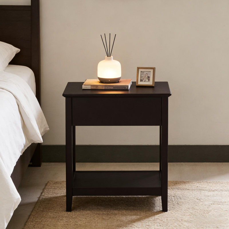 Table de rangement mince, table d'appoint étroite, table de bout