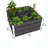 Urbana Keyhole Composting Raised Garden Bed-48371127-48372324
