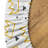 Ebern Designs Crown Fitted Round Tablecloth Dark Blue Grey Mustard-11996401