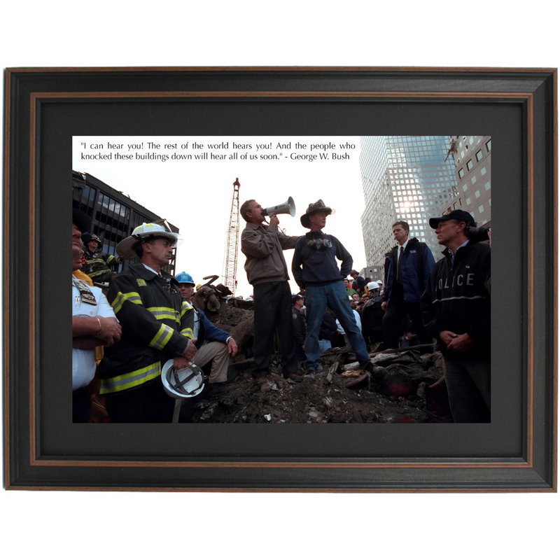 George W. Bush at Ground Zero, Poster