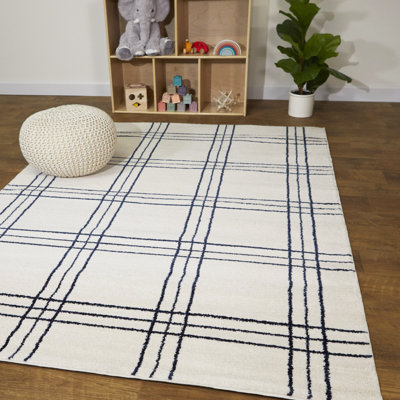 Tapis blanc Lucian