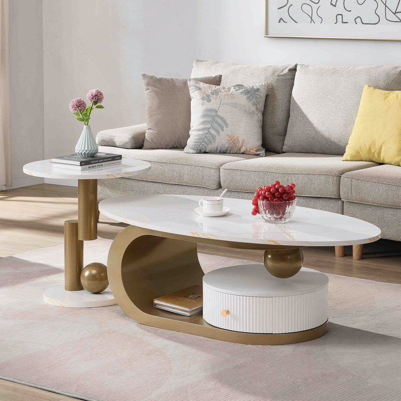 Ensemble de 2 tables de bout Modern Modern