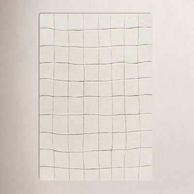 Millside Machine Washable Hand-Tufted Geometric Rug