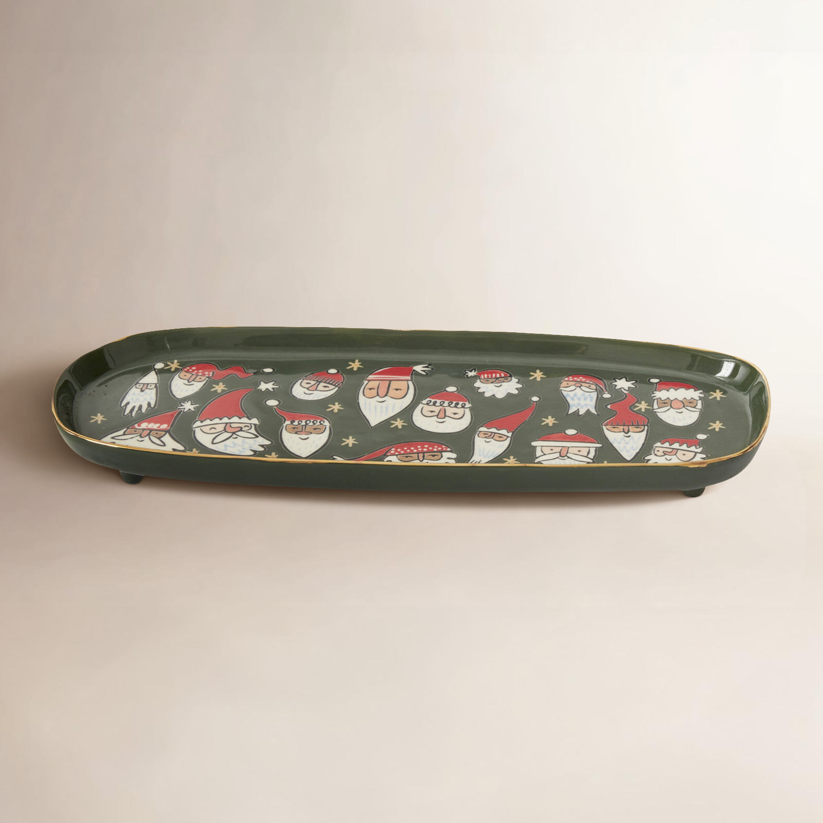 Oskari Ceramic Tray - Set of 1