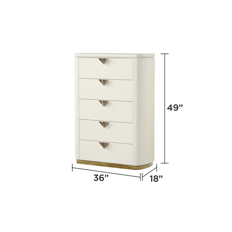 Commode 5 tiroirs La Pierre