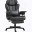 Fauteuil de direction, siège de bureau grand et grand 400 lb avec repose-pieds-586308130