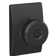 F Series Bowery Keyed Entry Knobset with Century Rosette