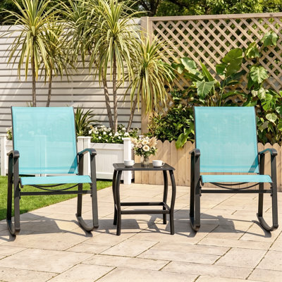 Armyn 2-Person Outdoor Patio Rocking Set