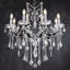 Lustre en cristal 8 lumières 29 po 8 lumières