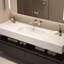 Armoire de salle de bain au design simple-110776575