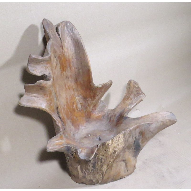 Solid Wood Decorative Bowl