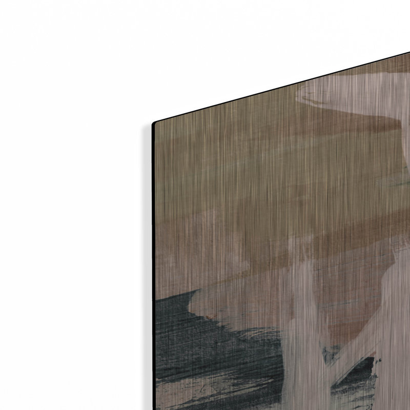  «Croissement spurt n ° 2» par Hope Bainbridge, art mural en métal, 24 po x 24 po, H 24 po x l 24 po