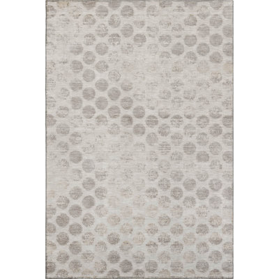 Premium Machine Washable Marasco AMF1642 Geometric Rug