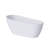 67'' Acrylic Freestanding Soaking Bathtub In Glossy White