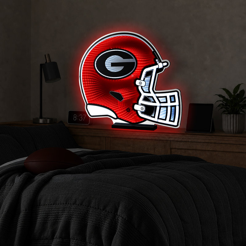 Casque lumineux Infinity 24 pouces NCAA-FER Georgia Bulldogs, NCAA Georgia Bulldogs