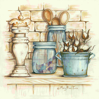 " Jars And Wooden Spoons "