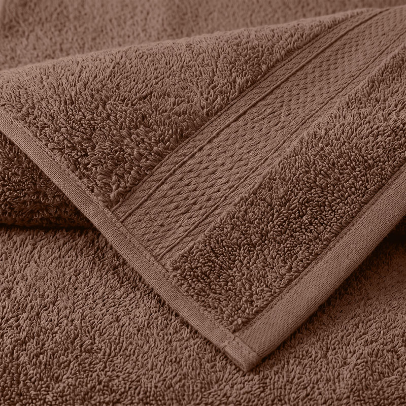 Coton luxueux et hautement absorbant Renata, Chocolat