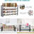 Freestanding Spice Rack with Adjustable Racks