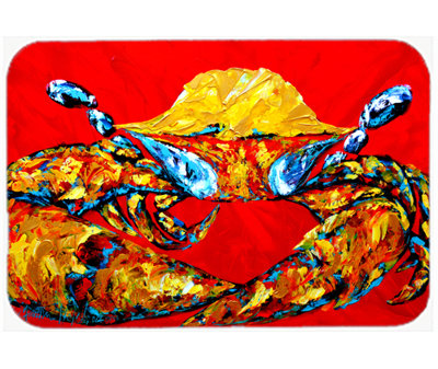 Crab Fat and Sassy Glass Cutting Board