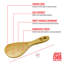 Palette de riz en bambou bruni Joyce Chen, 9 po
