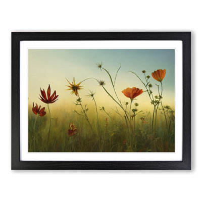 Luscious Wildflowers Floral - Single Picture Frame Painting