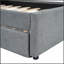 Lit plateforme tapissier Teddy-767458108