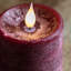 Unscented Flameless Pillar Candle with Plastic Holder-1142273404