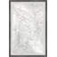 Carte du Colorado en noir et blanc - reproduction de cadre photo sur papier-2006816048