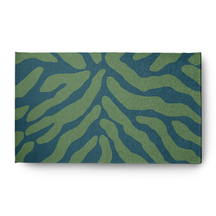 Chenille Abstract Indoor Rug