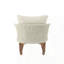 Chaise berçante contemporaine minimaliste en osier-507705525