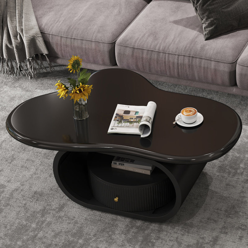 Table basse Mosheim, Noir, H 15,74 po x L 41,2 po x l 21,5 po