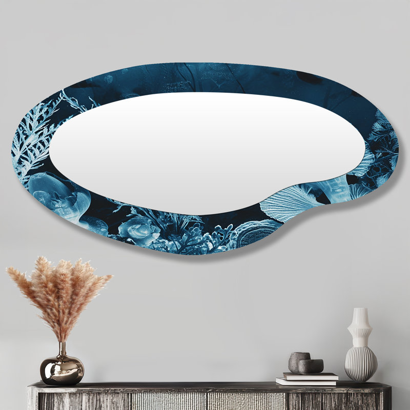 Miroir mural asymétrique VIntage
