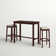 Arlyce 2 - Person Solid Wood Solid Wood Top Trestle Dining Set