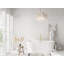 Baignoire de 67 pouces en blanc brillant avec garniture-105507089