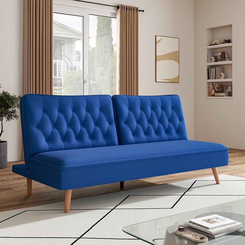 Angelos 3 Seater Sleeper, Blue