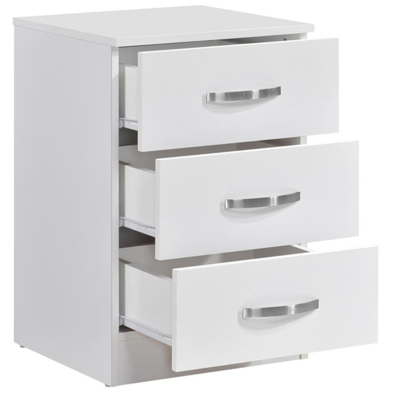 Paddington 39.5cm W Particle Board Bedside Table