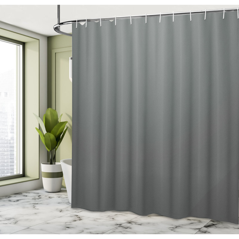 Ensemble de rideau de douche + crochets, H 69 po x l 105 po